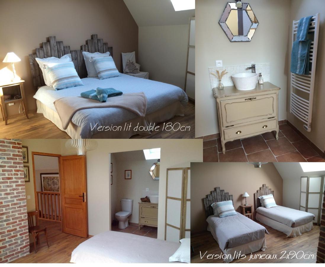 Bed and Breakfast Les Trois Provinces Couffy Exterior foto
